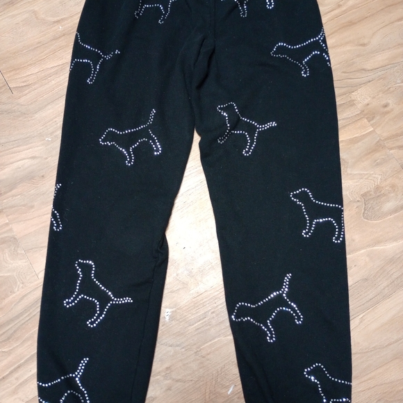 PINK Victoria's Secret Everyday Rhinestone Jogger Sweatpants - Picture 2 of 4